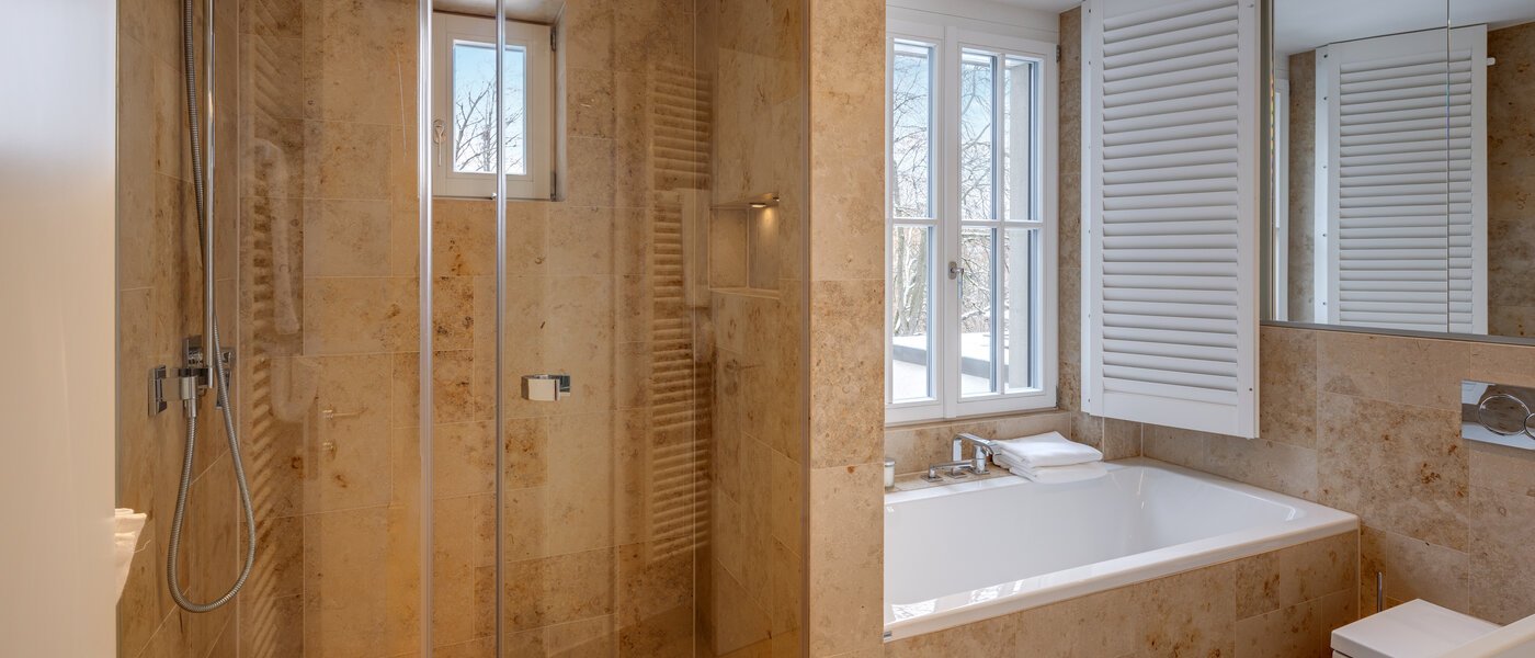 Maisonette lakás München Altbogenhausen 01 1. fürdőszoba 13706