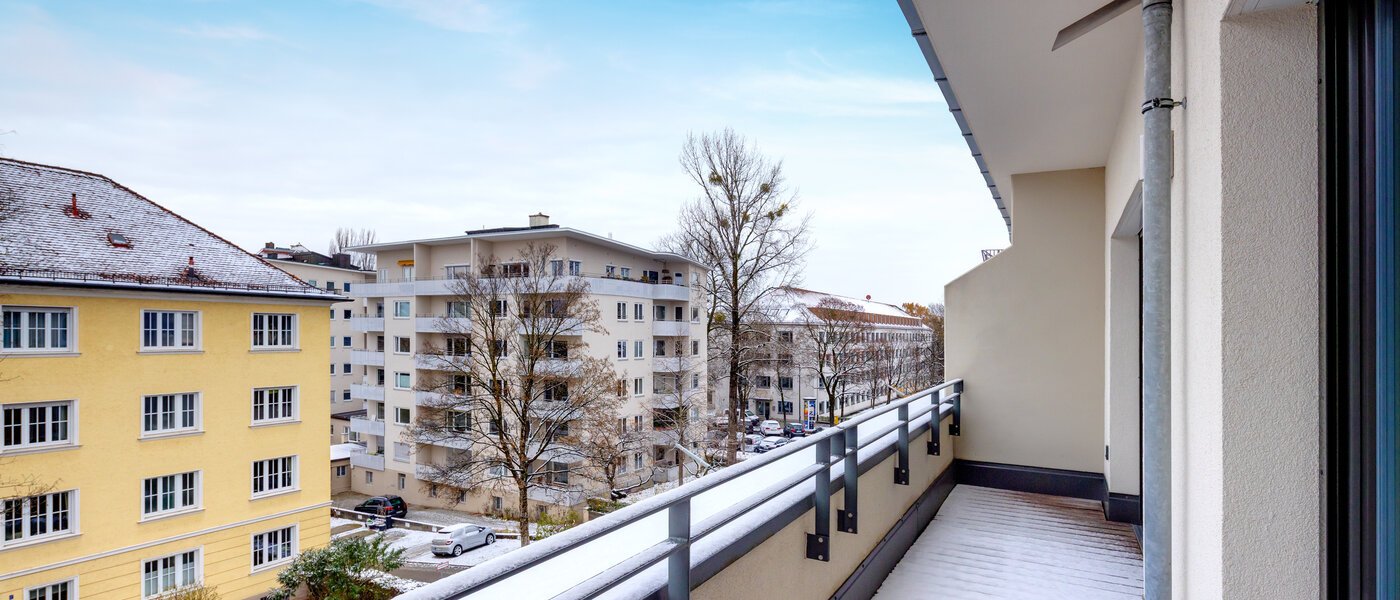 Maisonette lakás München Altbogenhausen 02 1. erkély 13706