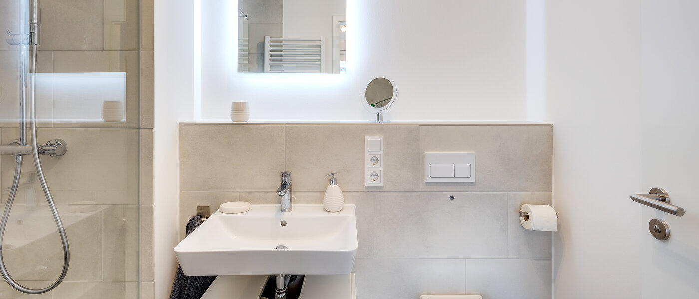 플랫 München Lochhausen 01 욕실 13715