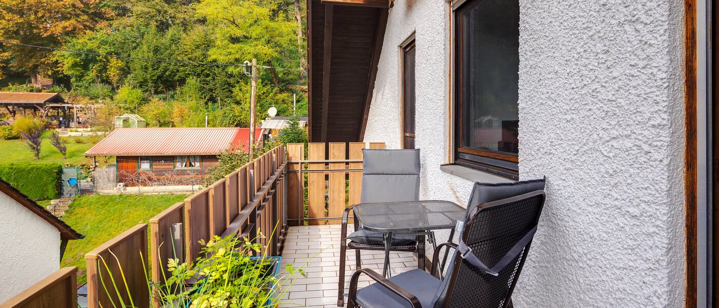 Apartamento no sótão Eching 01 Varanda 13716