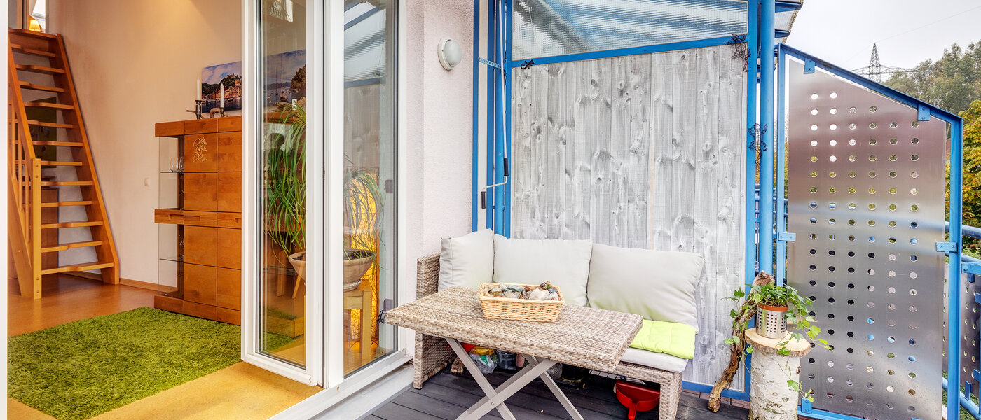 Mieszkanie w galerii Maisonette Karlsfeld 01 Balkon 13717