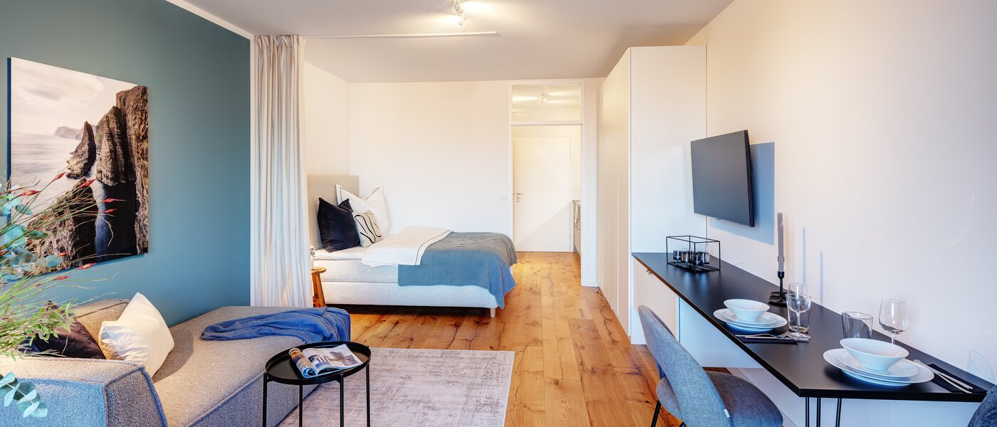 Ploché München Arabellapark 04 Obývacia časť 13725