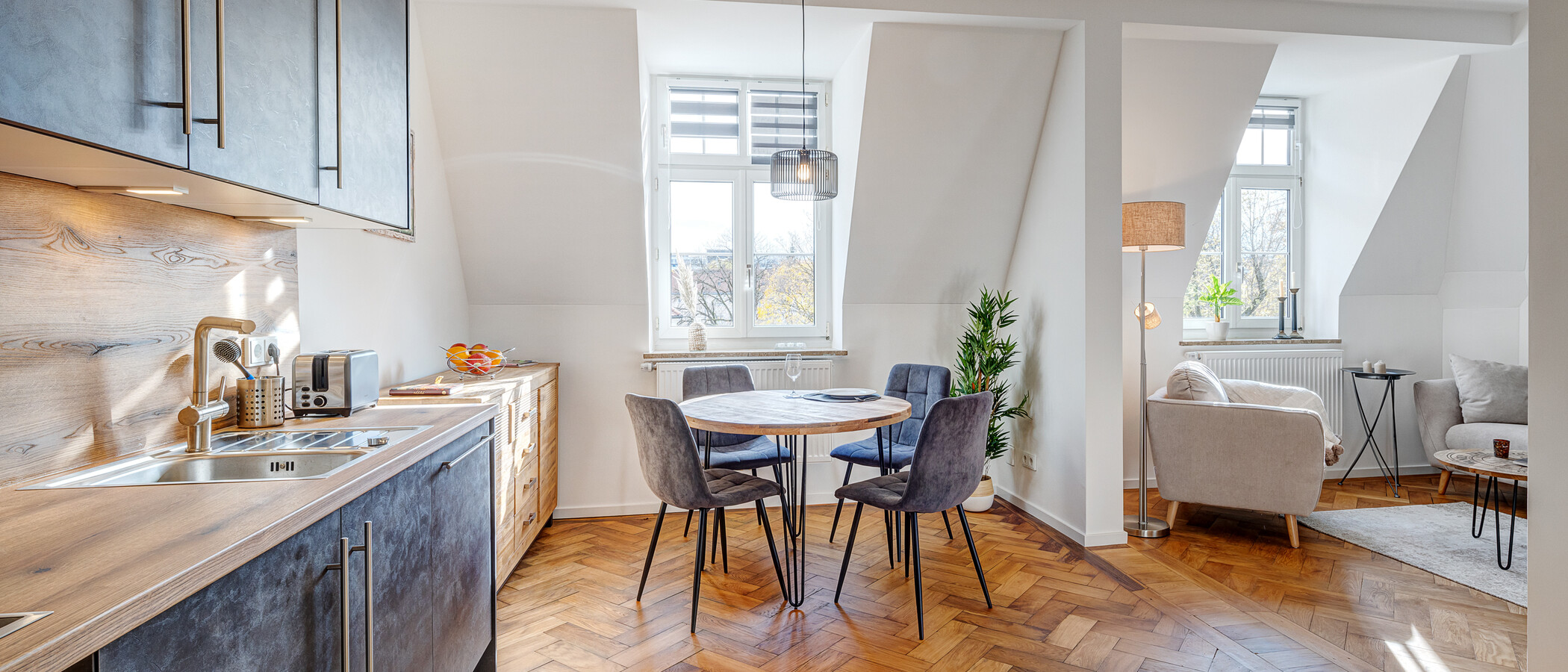 Плосък München Obersendling 03 Кухня 13740