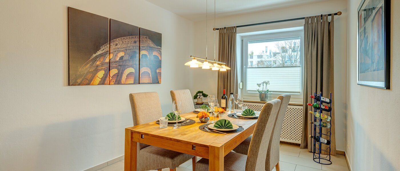 Düz München Untermenzing 01 Yemek odası 13759