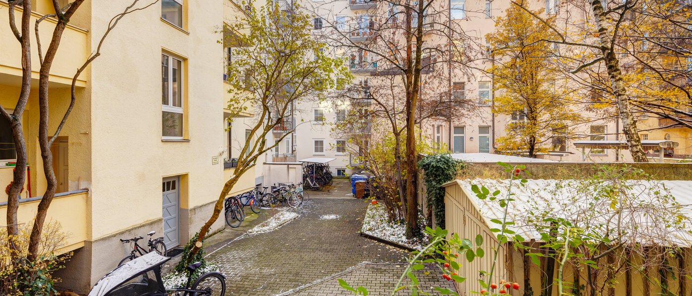 Flat München Maxvorstadt - Rund um den Josephplatz 01 Utsikt 13761