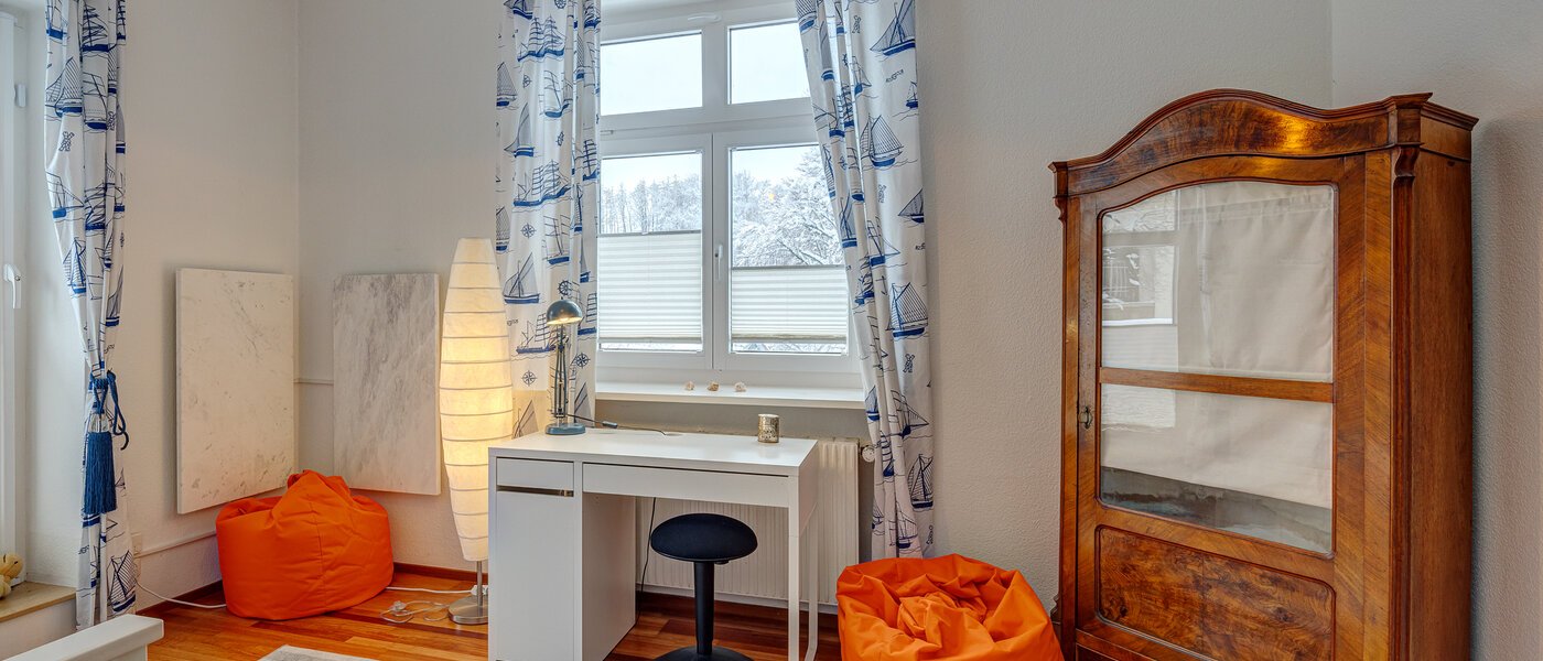 플랫 Feldafing 04 2번째 침실 13767