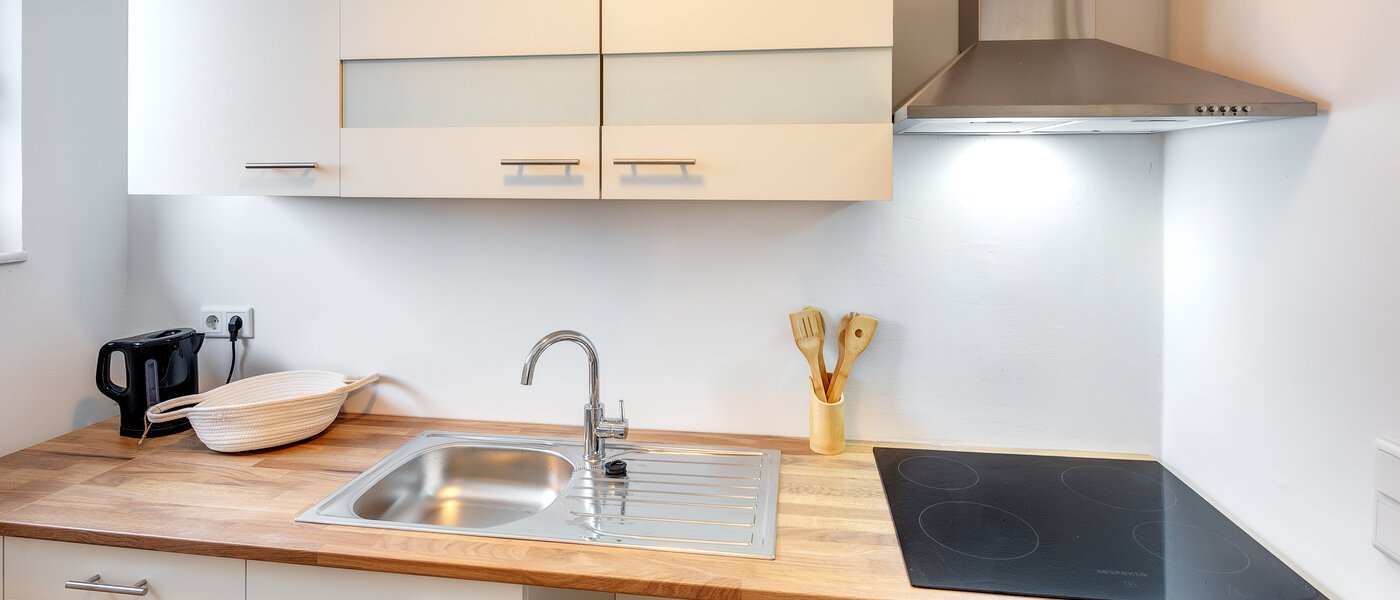 Stanovanje s strešno teraso München Schwabing-West 02 Kuhinja 13771