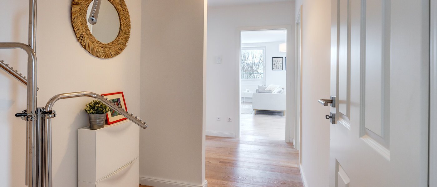 Stanovanje s strešno teraso München Schwabing-West 01 Koridor/hodnik 13771