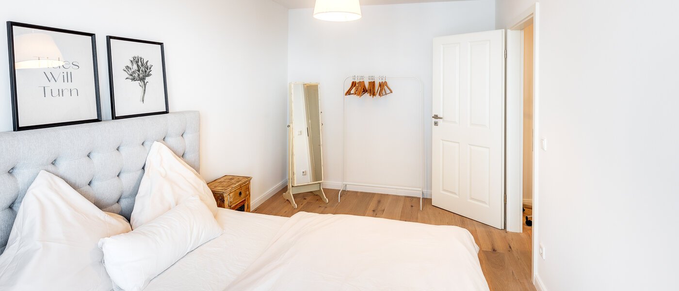 Stanovanje s strešno teraso München Schwabing-West 01 Spalnica 13771