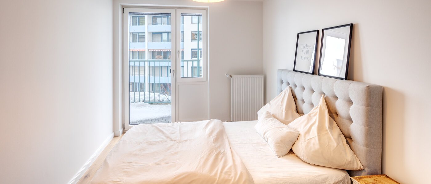 Stanovanje s strešno teraso München Schwabing-West 03 Spalnica 13771