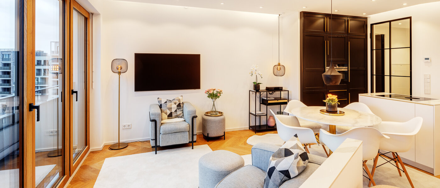 Plano München Haidhausen 03 Área de estar 13772