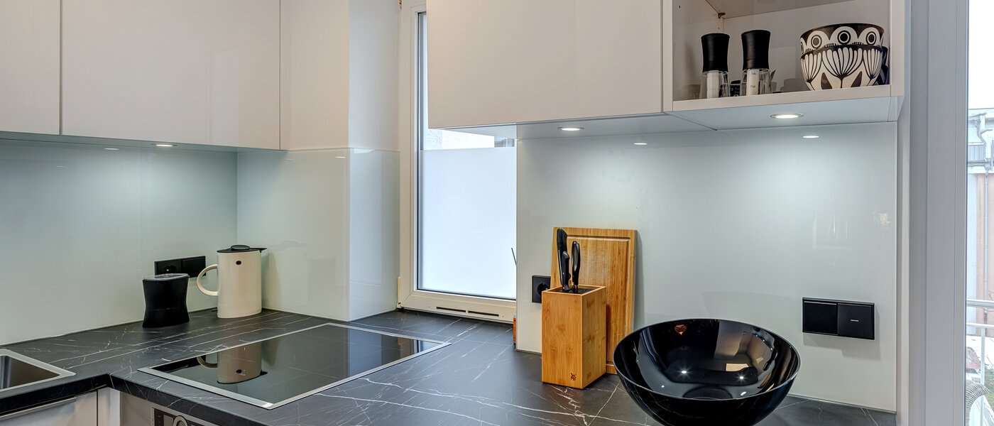 Επίπεδη München Schwabing-Nord (zw. Belgrad- & Leopoldstraße) 03 Κουζίνα 13778