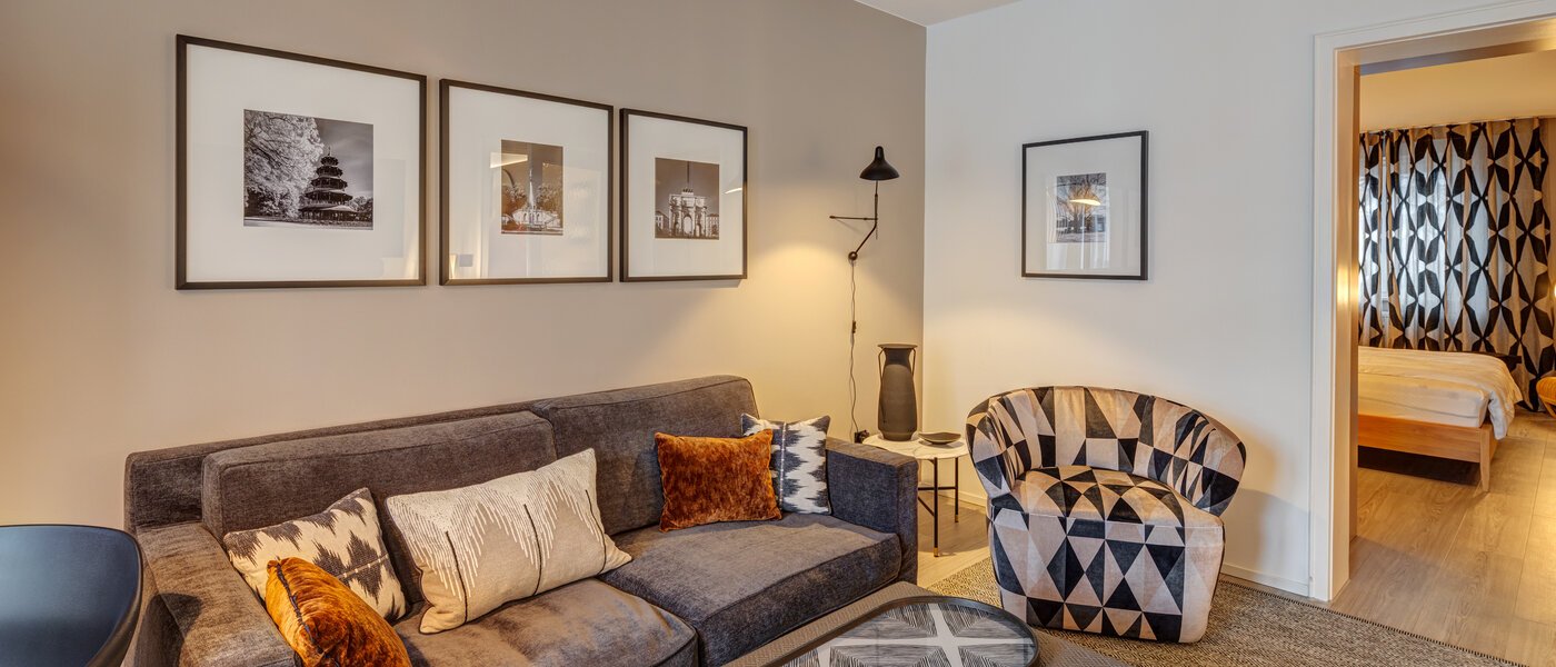 Επίπεδη München Schwabing-Nord (zw. Belgrad- & Leopoldstraße) 03 Καθιστικό 13778