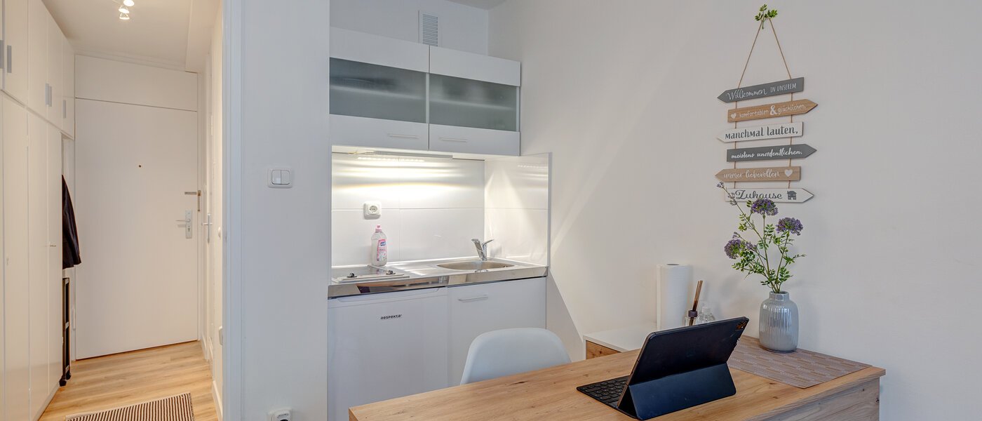 플랫 München Maxvorstadt - Universitätsviertel 02 주방 13779