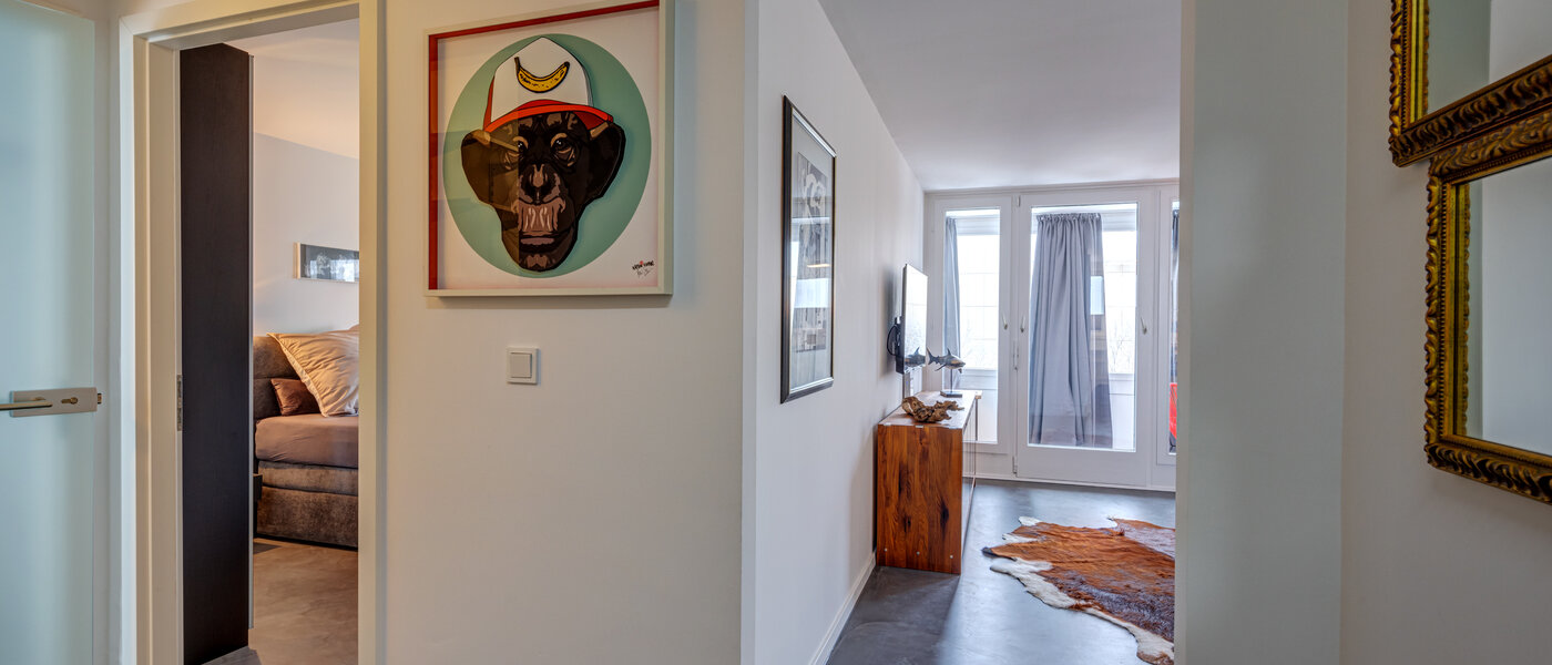 Ravna stran München Moosach 02 Koridor/hodnik 13811