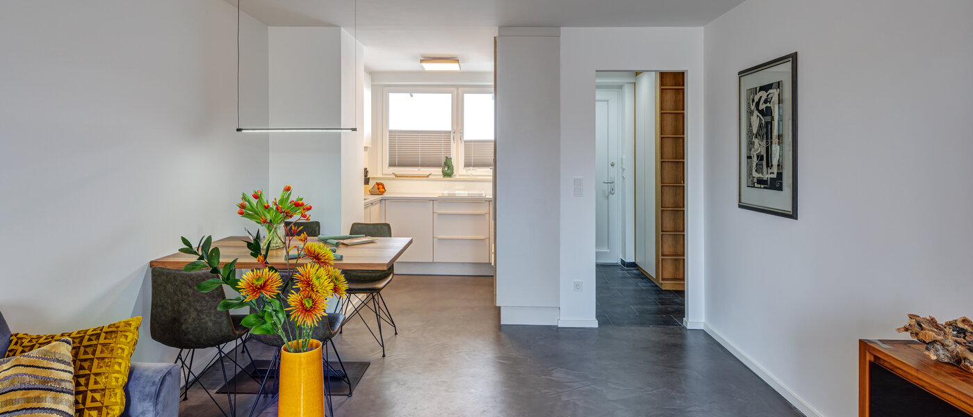 Ravna stran München Moosach 03 Dnevni prostor 13811