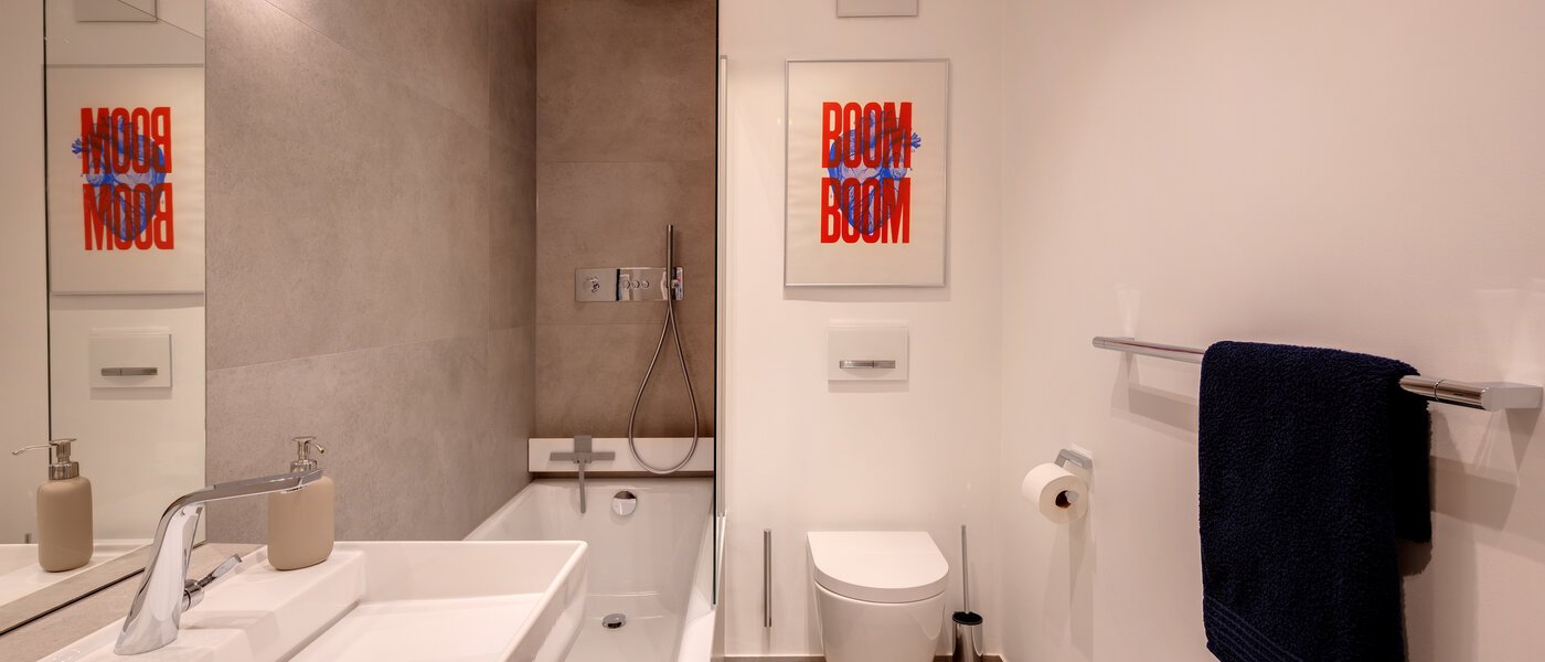 Flad München Dreimühlenviertel 02 Badeværelse 13821