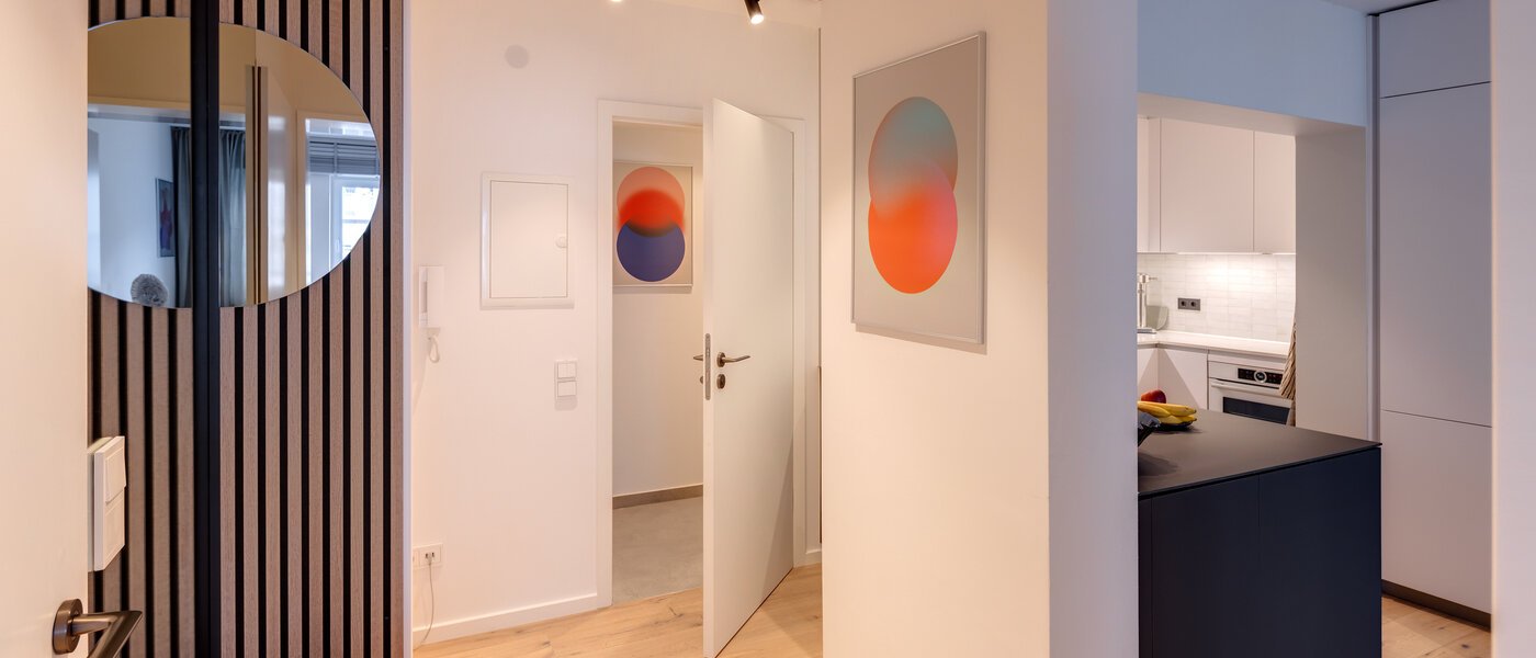 Flad München Dreimühlenviertel 01 Korridor/gang 13821