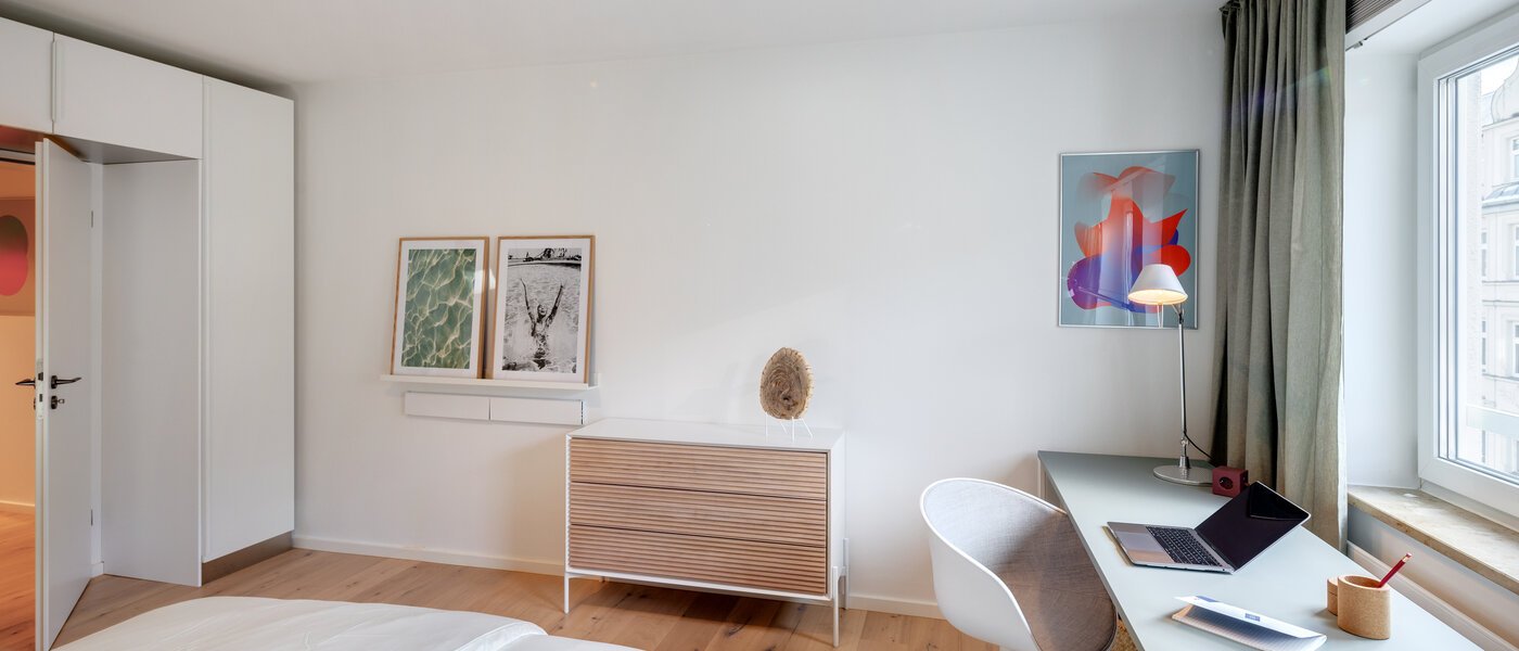 Flad München Dreimühlenviertel 06 Soveværelse 13821