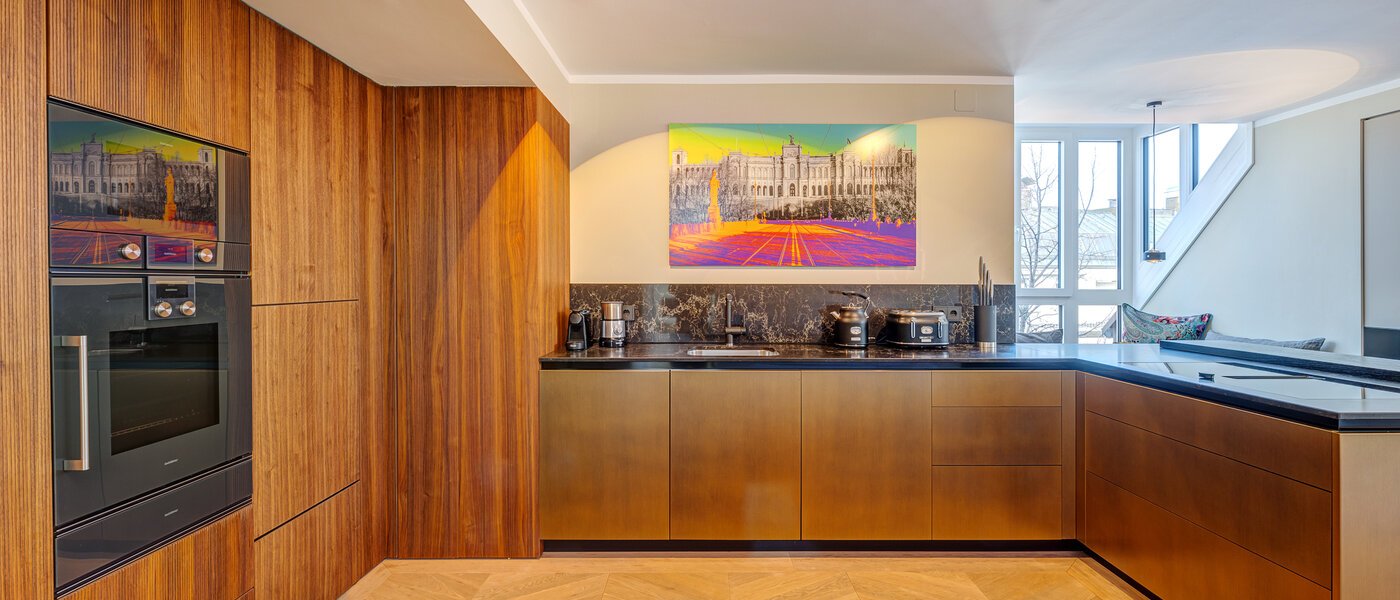 Maisonette gallery flat München Altstadt 01 Cozinha 13841