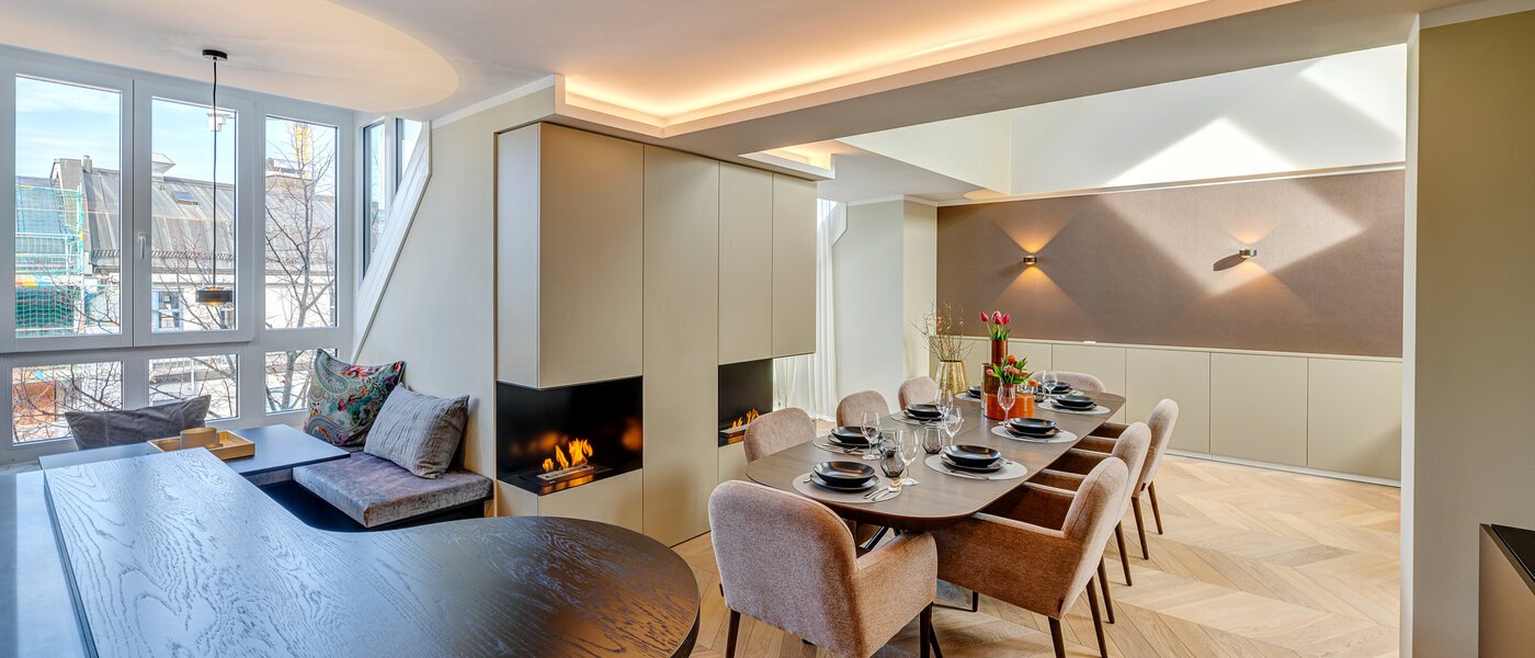 Maisonette gallery flat München Altstadt 06 Cozinha 13841