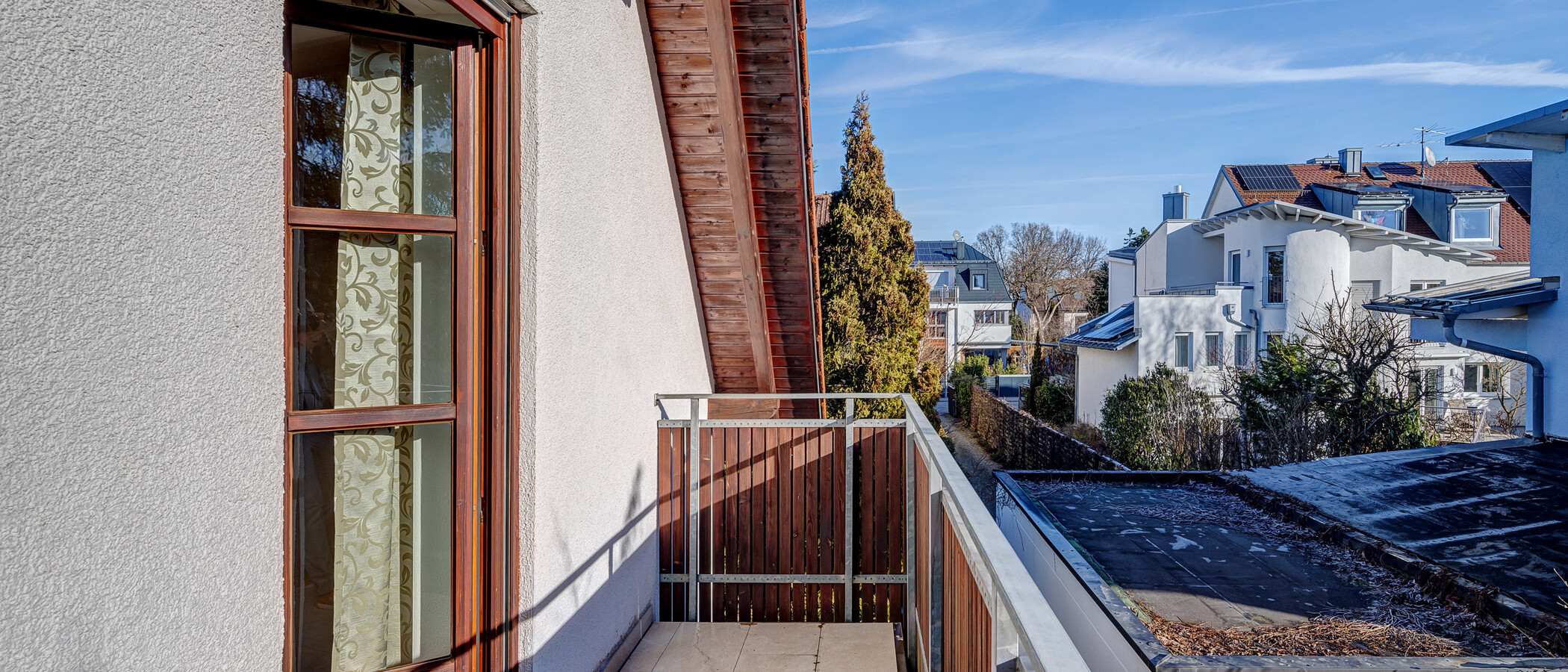 Fritliggende hus München Trudering 02 Balkon 13845