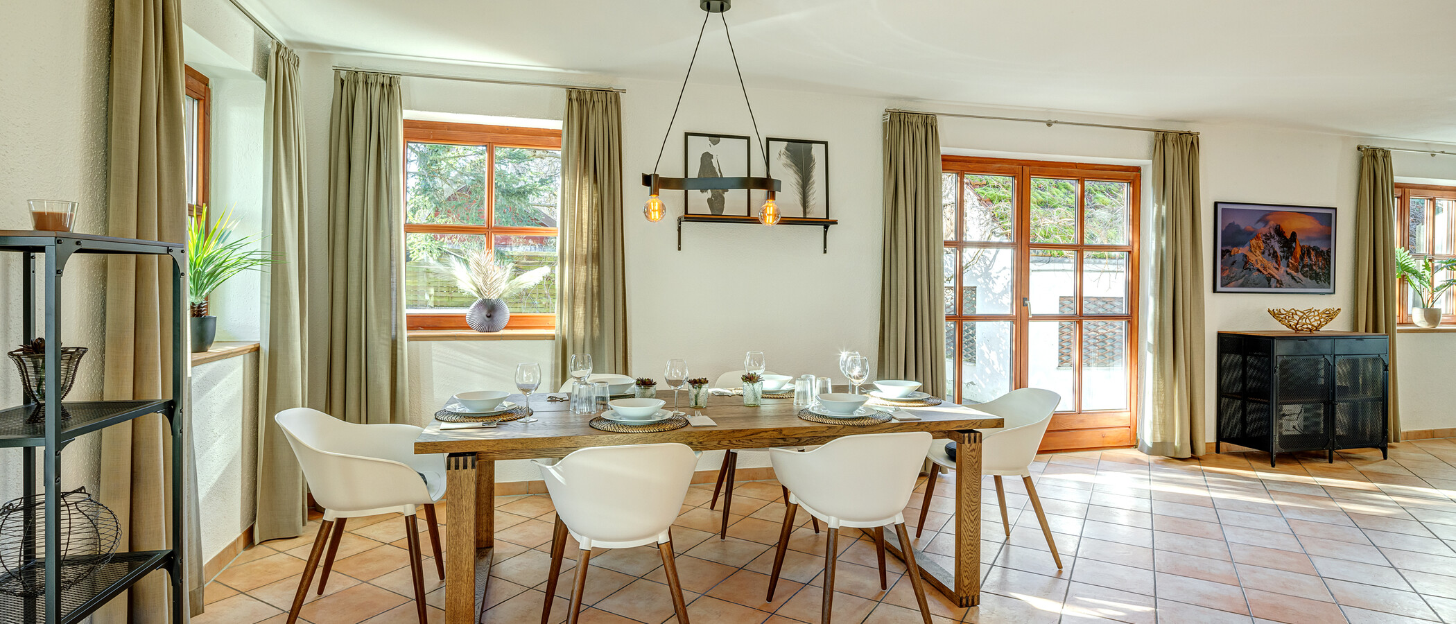 Fritliggende hus München Trudering 04 Opholdsområde 13845