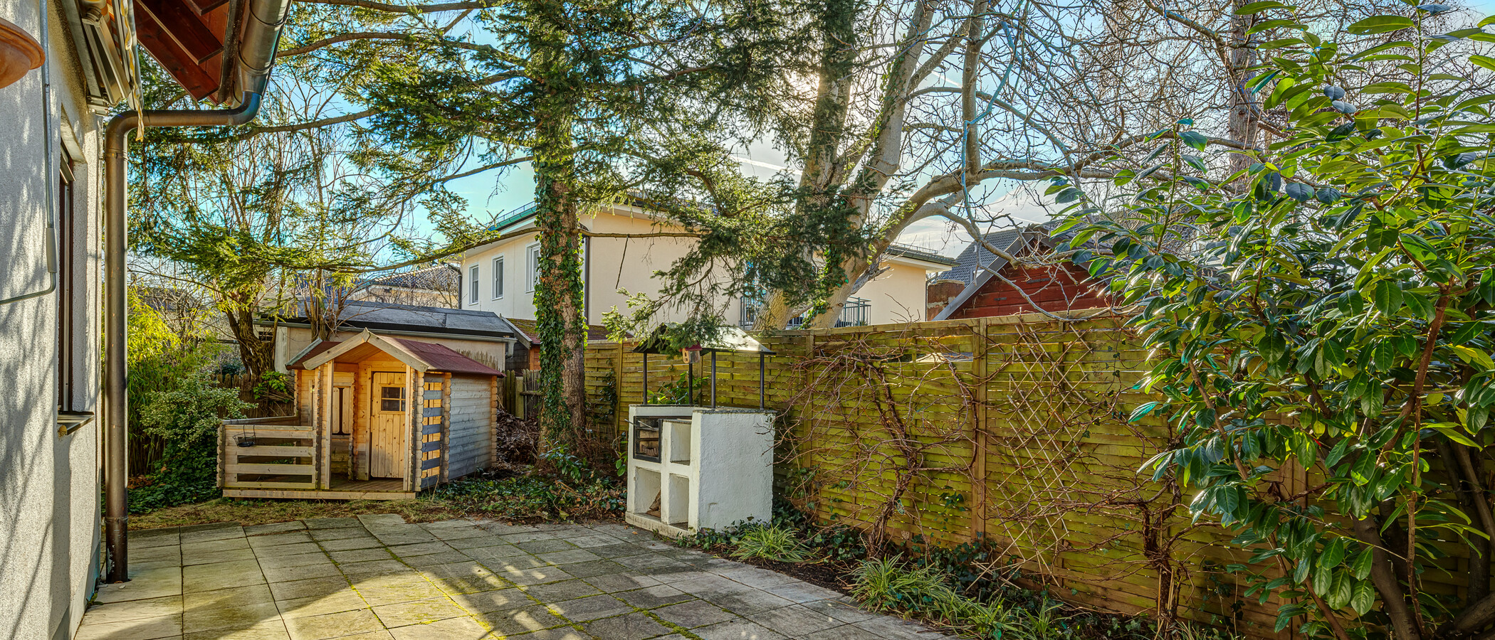 Fritliggende hus München Trudering 03 1. terrasse 13845