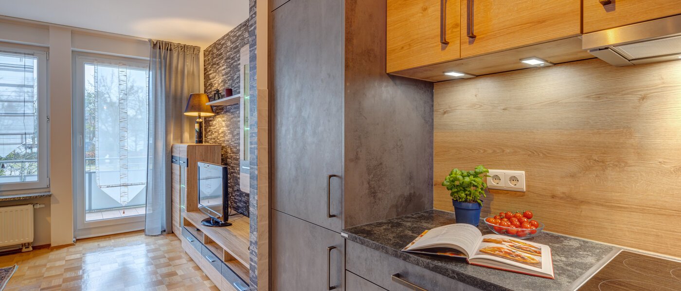 Плоский München Feldmoching 02 Кухня 13848