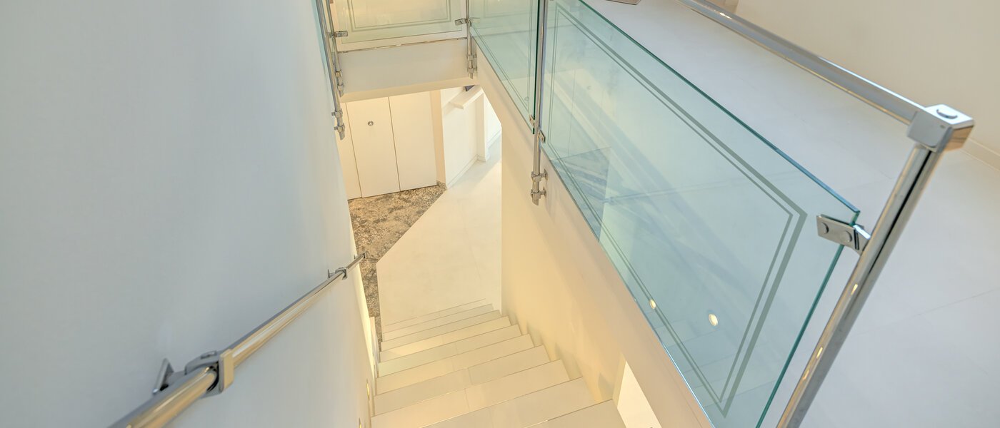 Maisonnette galerijflat München Bogenhausen 05 Gang/hal 13849