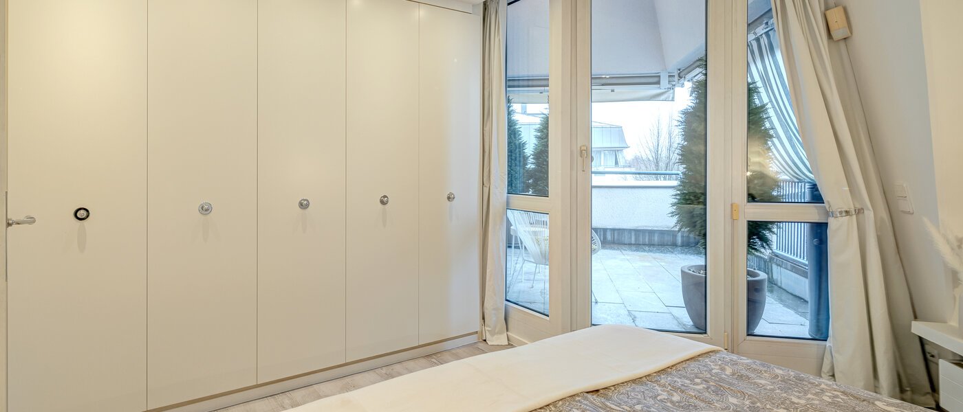 Maisonnette galerijflat München Bogenhausen 02 Slaapkamer 13849