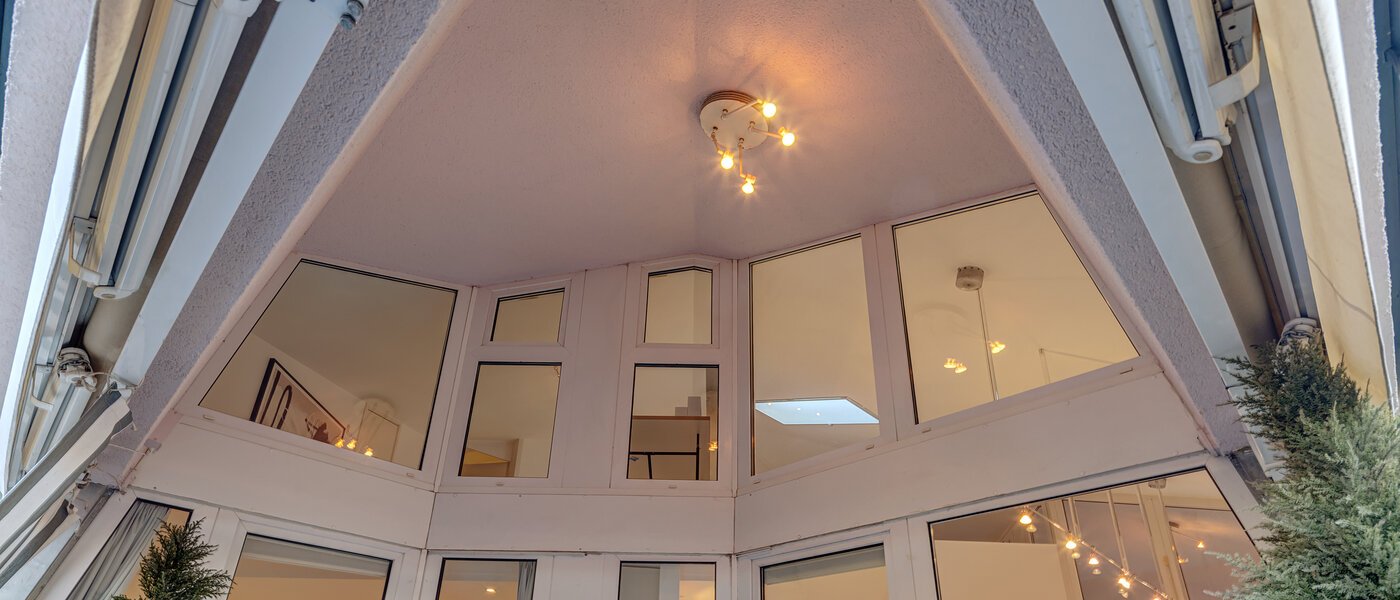 Maisonnette galerijflat München Bogenhausen 04 2e balkon 13849