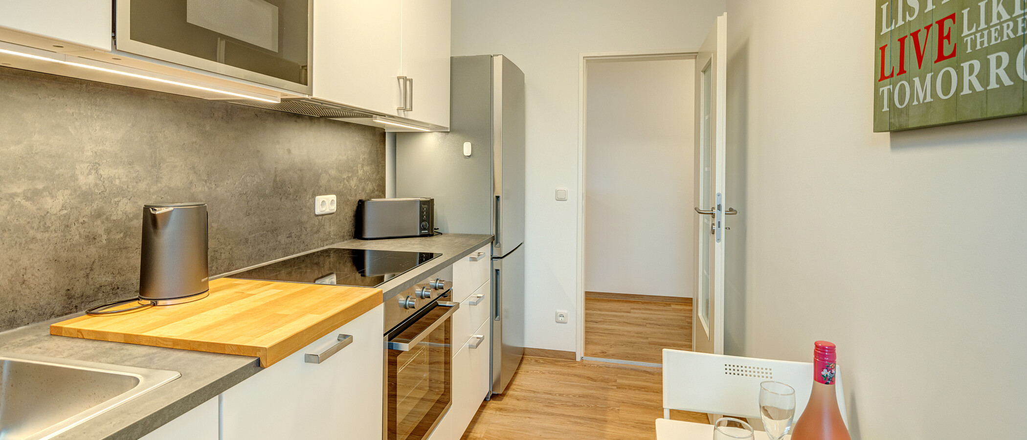 Плосък München Waldperlach 02 Кухня 13850