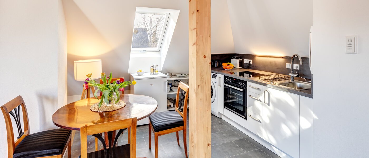 Таванско помещение München Waldtrudering 02 Кухня 13853