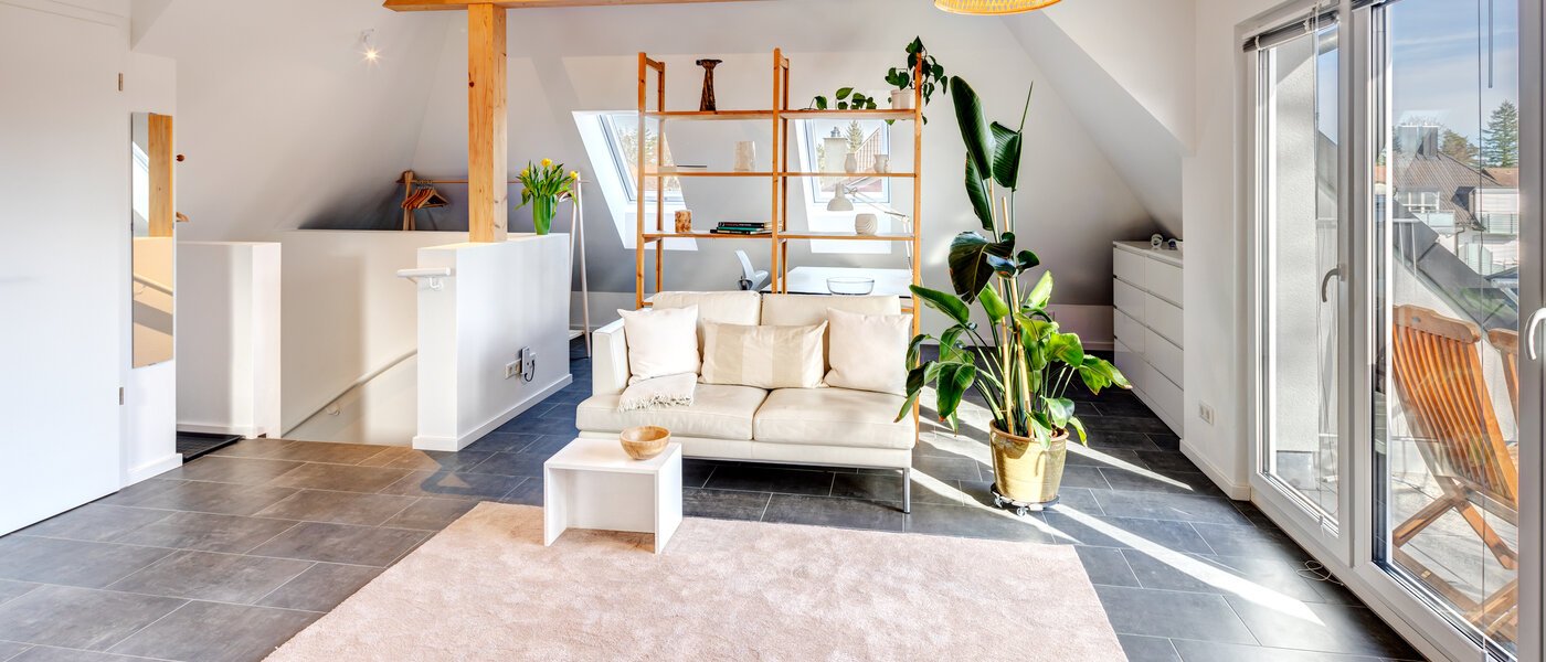 Таванско помещение München Waldtrudering 02 Дневна зона 13853