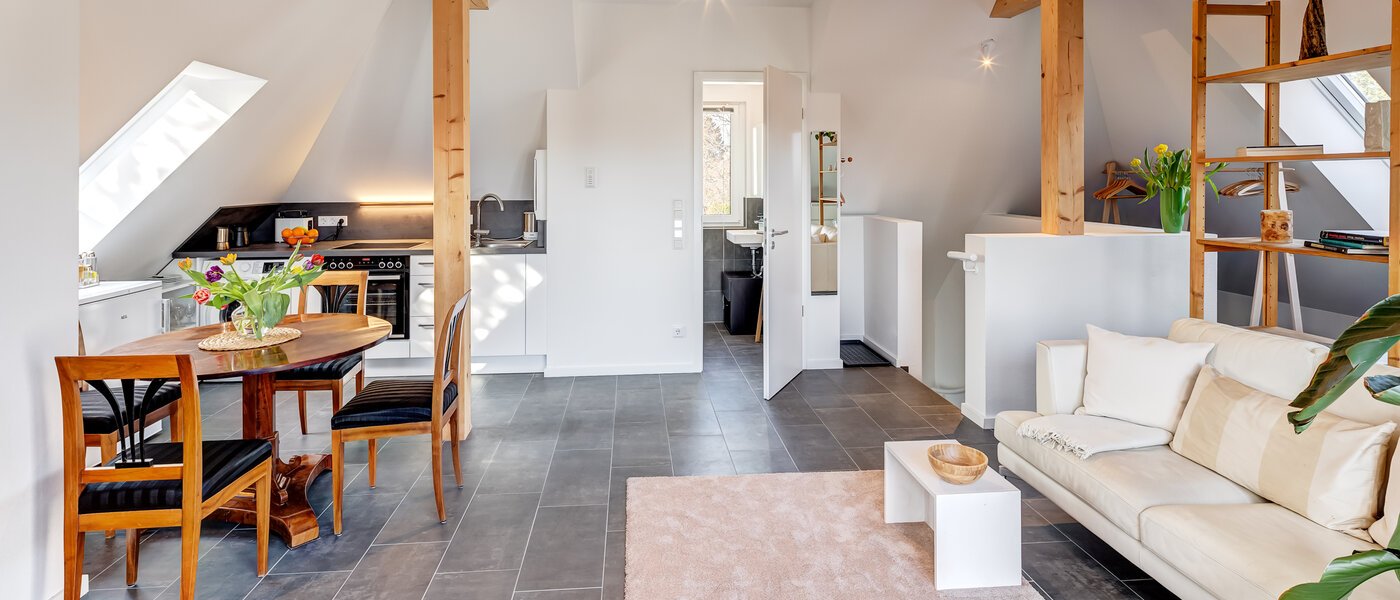 Таванско помещение München Waldtrudering 03 Дневна зона 13853