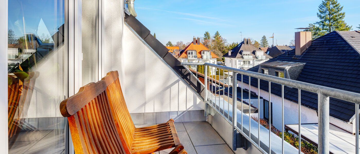 Таванско помещение München Waldtrudering 02 Покривна тераса 13853