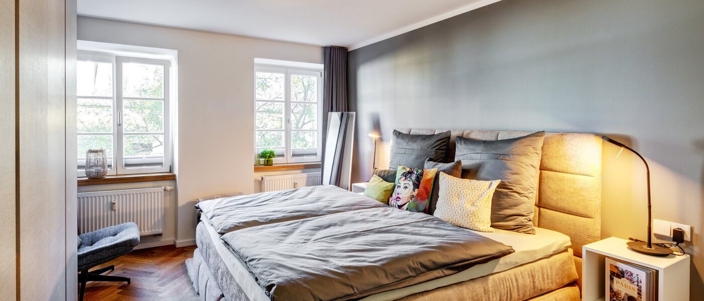 Düz München Schwanthalerhöhe 01 Yatak Odası 13877