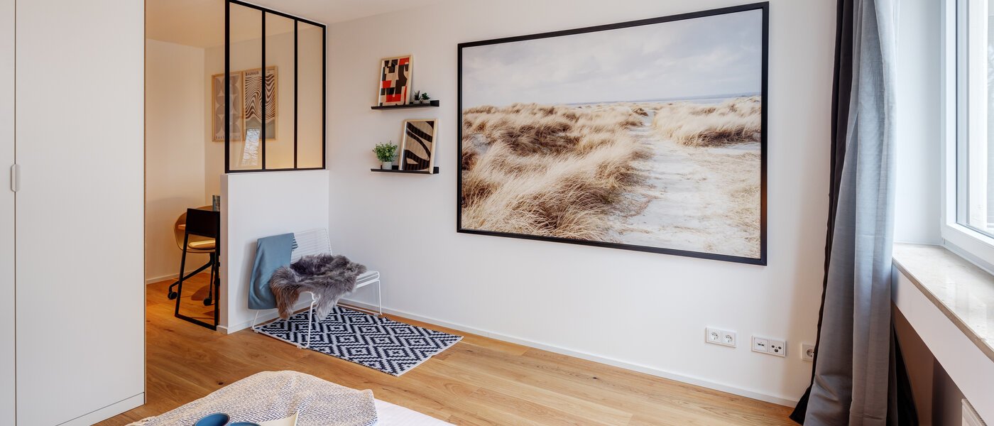 Flad München Obergiesing 03 Soveværelse 13886