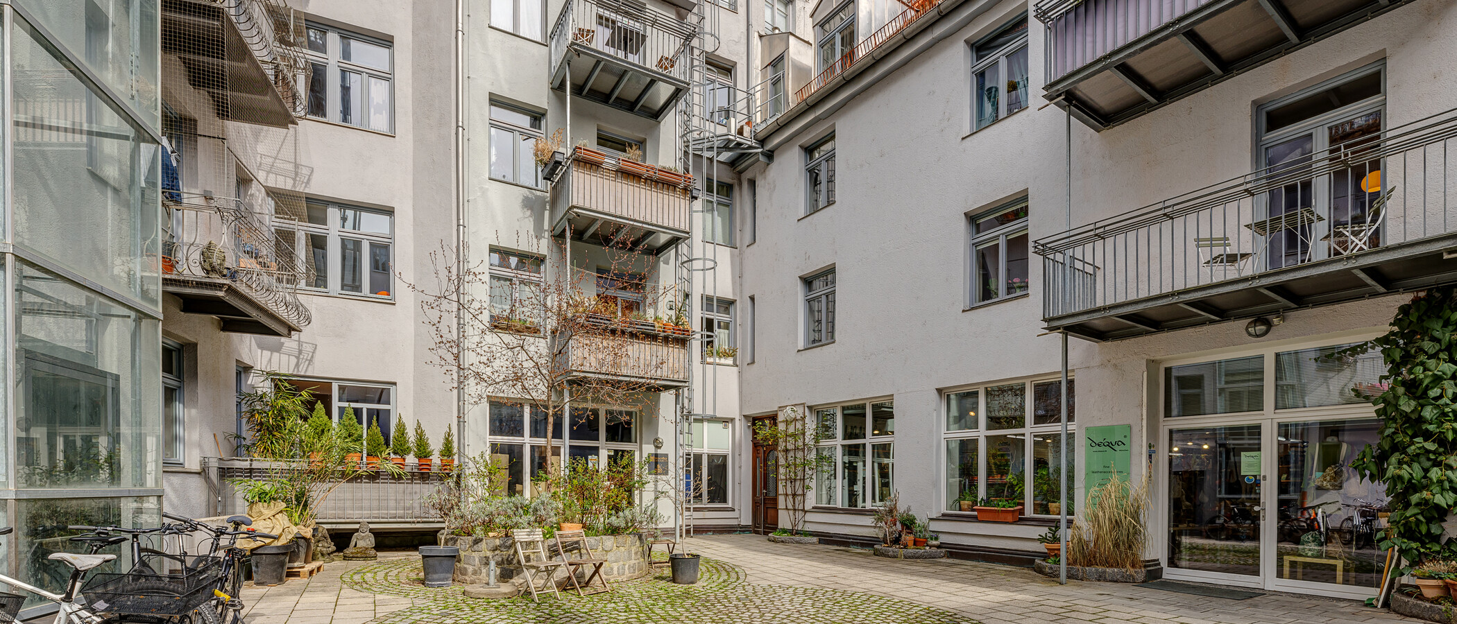 Επίπεδη München Glockenbachviertel 01 Εσωτερική αυλή 13888