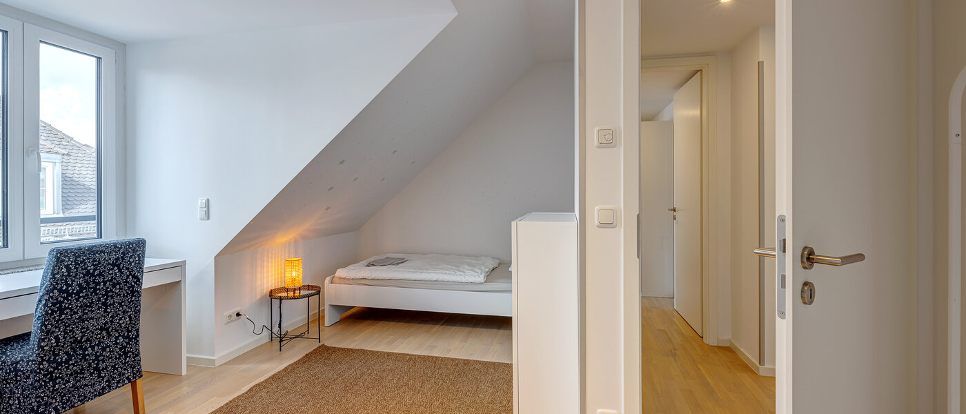 Podstrešno stanovanje München Ludwigsvorstadt 03 3. spalnica 13896