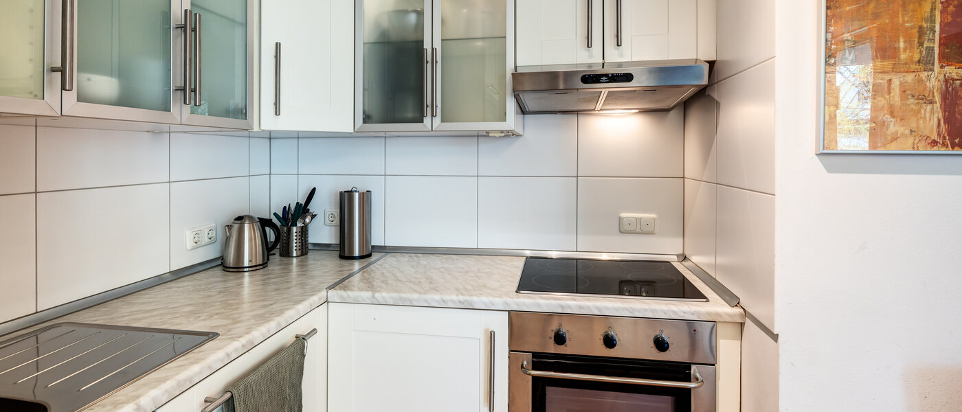 Плоский München Schwabing 02 Кухня 13906