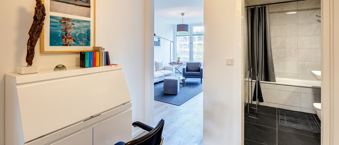 Ploché München Haidhausen 01 Chodba/chodba 13907