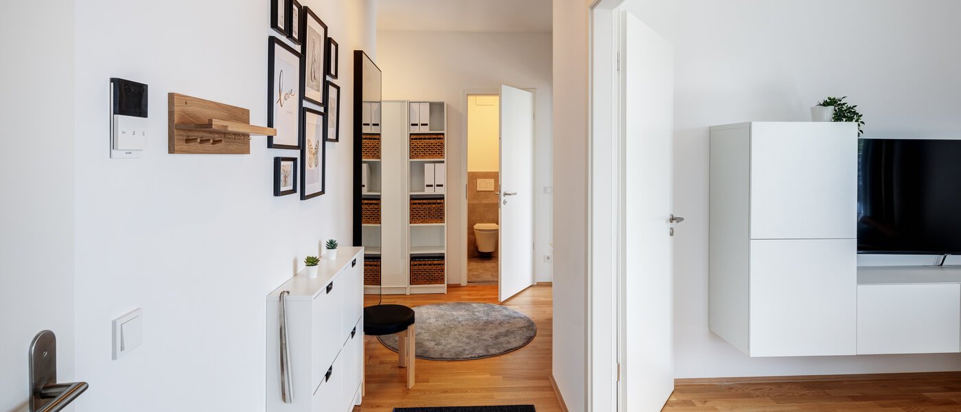 옥상 테라스 플랫 München Neuhausen 02 복도/복도 13934