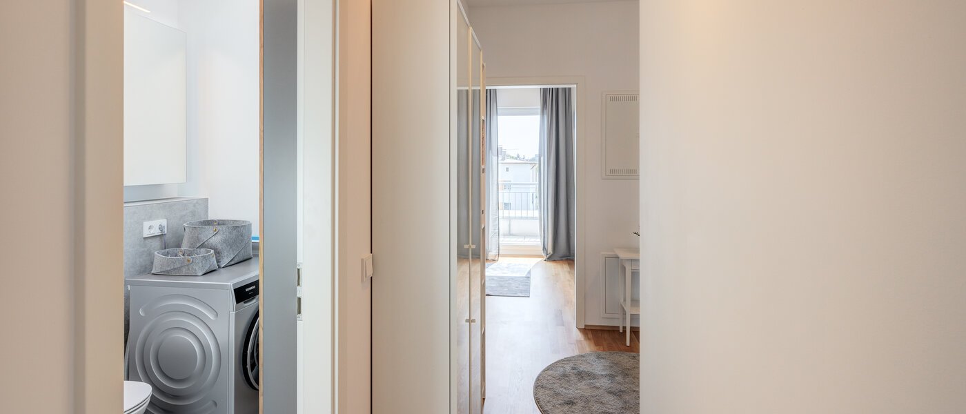 옥상 테라스 플랫 München Neuhausen 05 복도/복도 13934