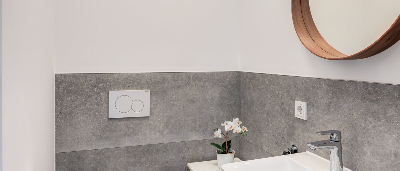 옥상 테라스 플랫 München Neuhausen 01 게스트 화장실 13934