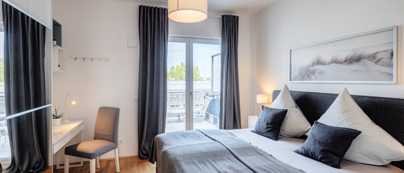 옥상 테라스 플랫 München Neuhausen 02 1 침실 13934