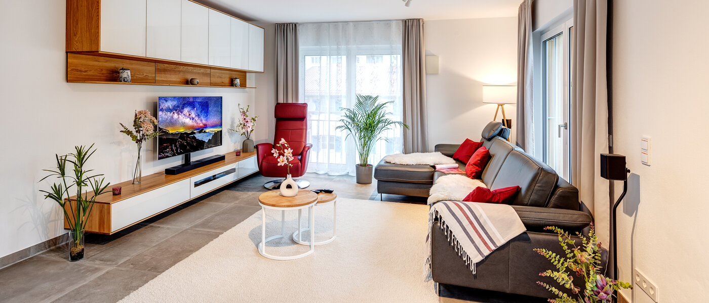 Flat Herrsching am Ammersee 03 Stue og oppholdsrom 13942