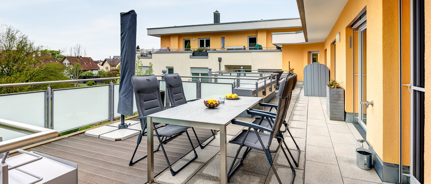 Flat Herrsching am Ammersee 01 Takterrasse 13942