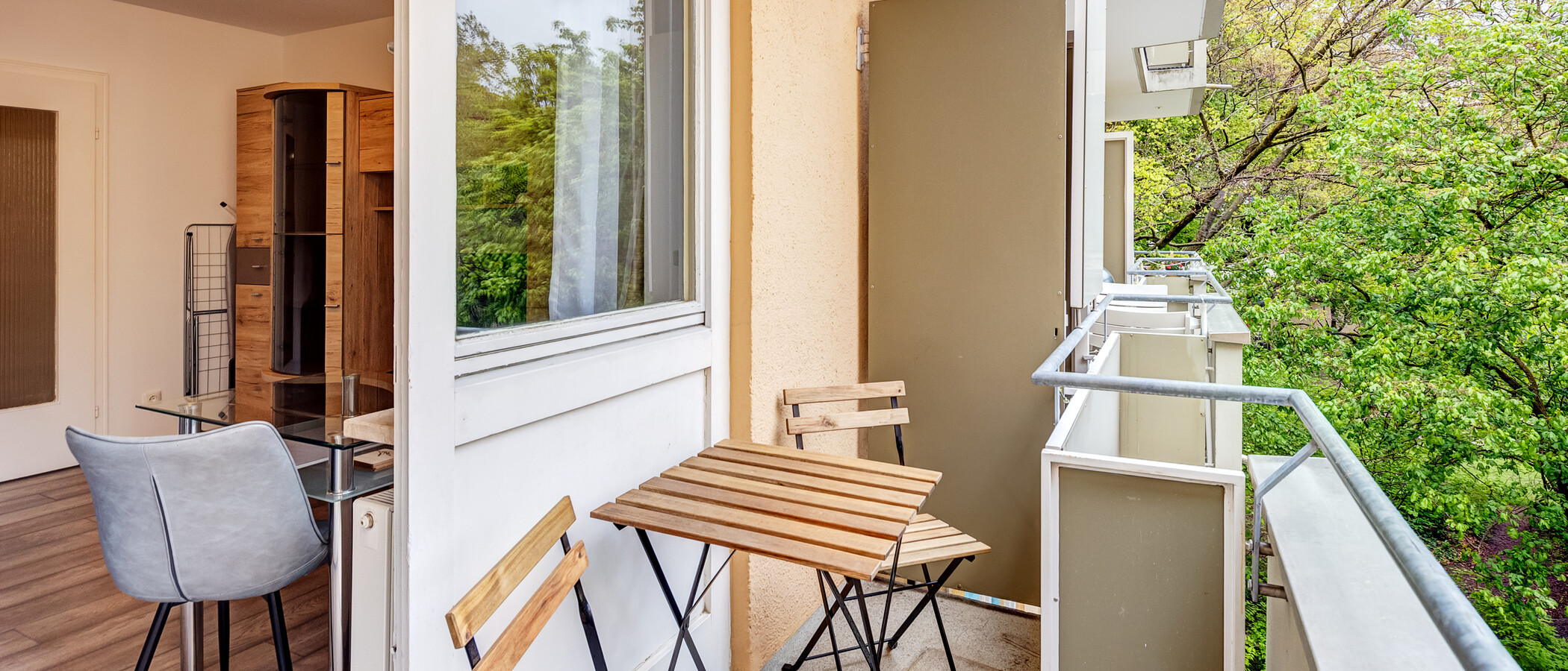 Плосък München Neuhausen 02 Балкон 13948